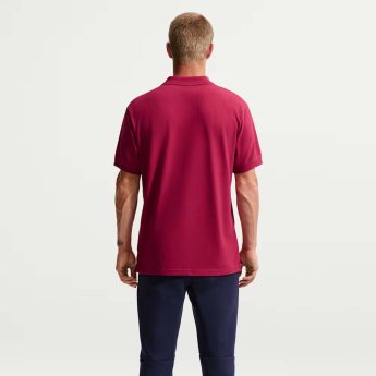 FC Barcelona pánské polo tričko Club Crest red
