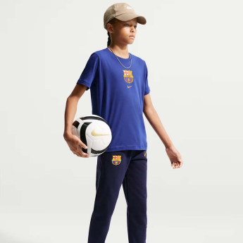 FC Barcelona dětské tričko Club Crest blue