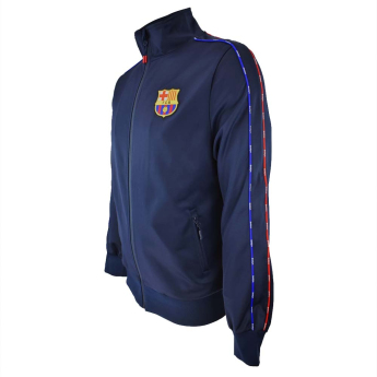 FC Barcelona dětská bunda Lines navy