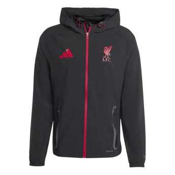 FC Liverpool pánská bunda s kapucí Vis Tech Travel black