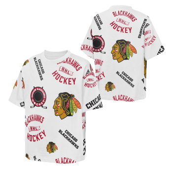 Chicago Blackhawks dětské tričko NHL Unstoppable All Over Print Short Sleeve Elevated