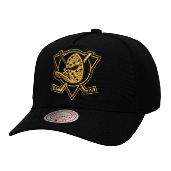 Anaheim Ducks čepice baseballová kšiltovka NHL Black and Gold Pro Snapback Vintage