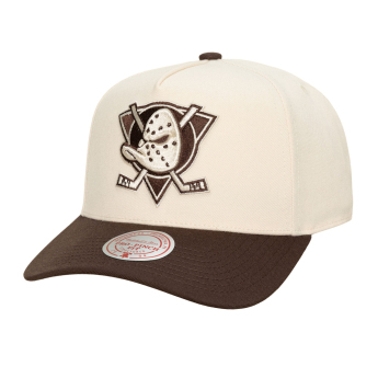 Anaheim Ducks čepice baseballová kšiltovka NHL Brown and Cream Pro Snapback Vintage