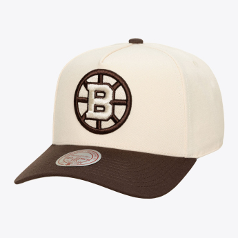 Boston Bruins čepice baseballová kšiltovka NHL Brown and Cream Pro Snapback