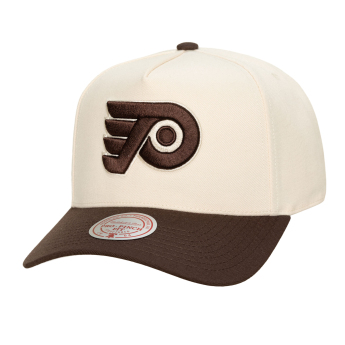 Philadelphia Flyers čepice baseballová kšiltovka NHL Brown and Cream Pro Snapback