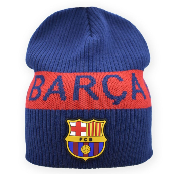 FC Barcelona dětská zimní čepice Skiing