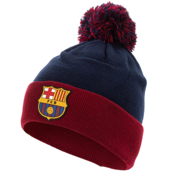 FC Barcelona zimní čepice Tassel