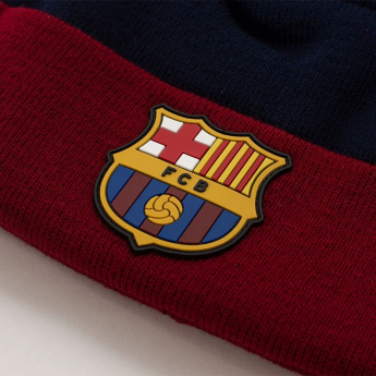 FC Barcelona zimní čepice Tassel