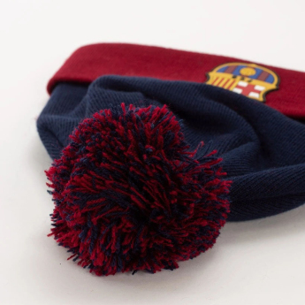 FC Barcelona zimní čepice Tassel