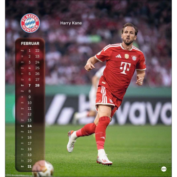 Bayern Mnichov kalendář 2027 Postcard