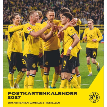 Borussia Dortmund kalendář 2027 Postcard