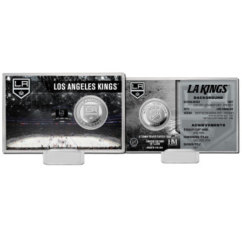 Los Angeles Kings sběratelská mince History Silver Coin Card Limited Edition od 5000