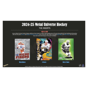 NHL boxy hokejové karty NHL 2024-25 Upper Deck Skybox Metal Universe Blaster Box