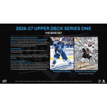 NHL boxy hokejové karty NHL 2026-27 Series 1 Hockey Blaster Box