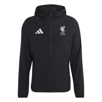 FC Liverpool pánská bunda Travel Windbreaker black