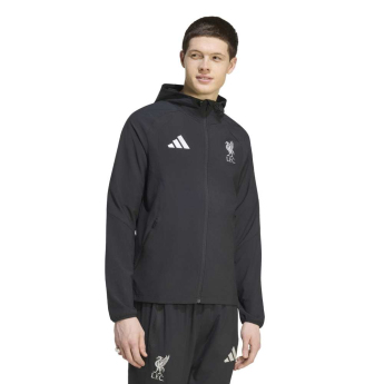 FC Liverpool pánská bunda Travel Windbreaker black