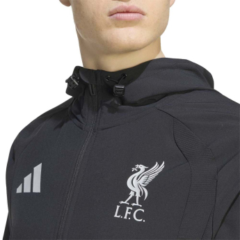 FC Liverpool pánská bunda Travel Windbreaker black