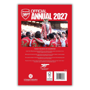 FC Arsenal kniha Annual 2027