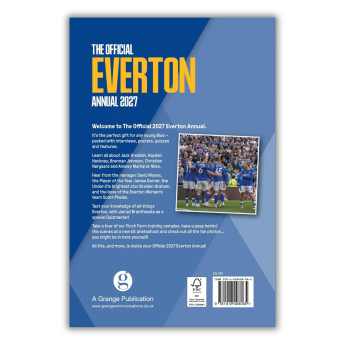FC Everton kniha Annual 2027