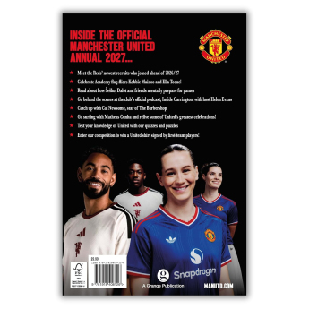 Manchester United kniha Annual 2027