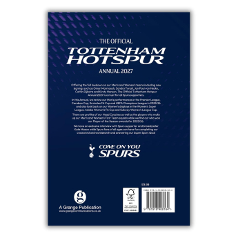 Tottenham Hotspur kniha Annual 2027