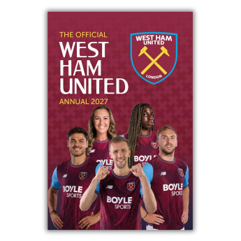 West Ham United kniha Annual 2027