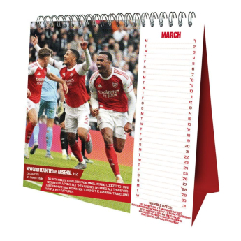 FC Arsenal stolní kalendář 2027