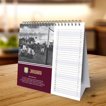 Aston Villa stolní kalendář 2027