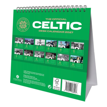 FC Celtic stolní kalendář 2027