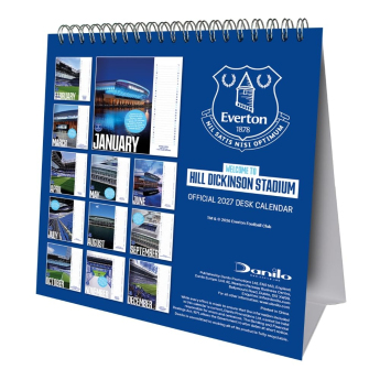 FC Everton stolní kalendář 2027