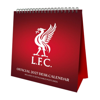 FC Liverpool stolní kalendář 2027
