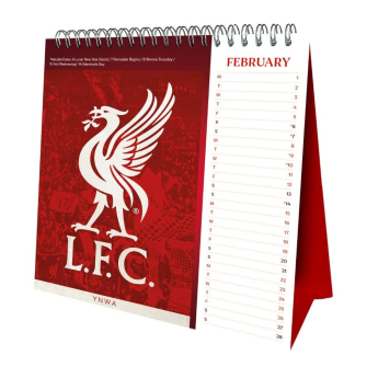 FC Liverpool stolní kalendář 2027