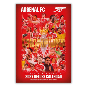 FC Arsenal kalendář Deluxe 2027