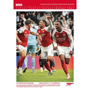 FC Arsenal kalendář Deluxe 2027