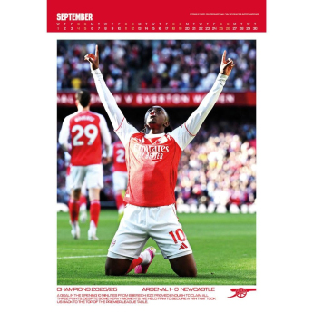 FC Arsenal kalendář Deluxe 2027