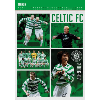 FC Celtic kalendář Deluxe 2027