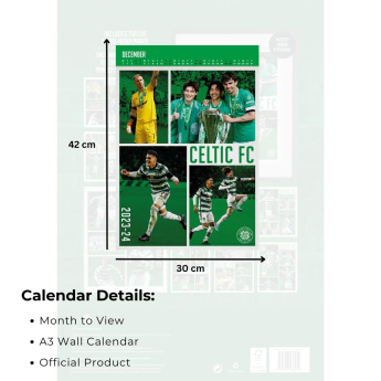 FC Celtic kalendář Deluxe 2027