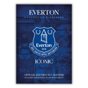 FC Everton kalendář Deluxe 2027