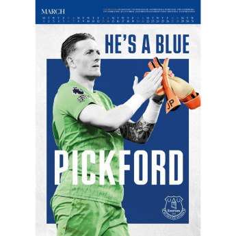 FC Everton kalendář Deluxe 2027