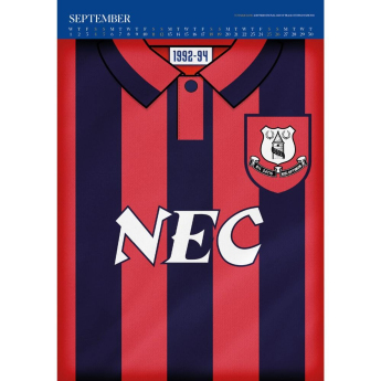FC Everton kalendář Deluxe 2027