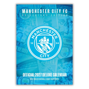 Manchester City kalendář Deluxe 2027