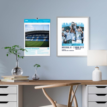 Manchester City kalendář Deluxe 2027