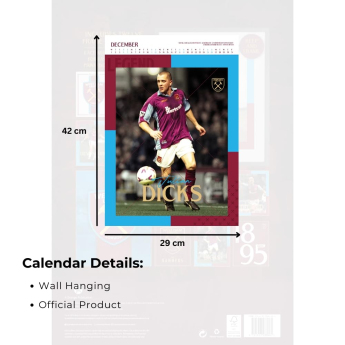 West Ham United kalendář FC Deluxe 2027