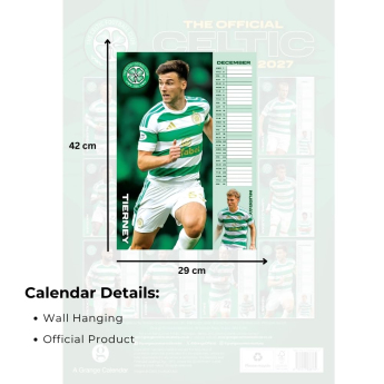 FC Celtic kalendář A3 2027