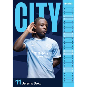 Manchester City kalendář A3 2027