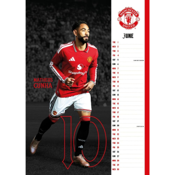 Manchester United kalendář A3 2027