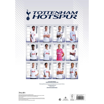 Tottenham Hotspur kalendář A3 2027