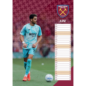 West Ham United kalendář A3 2027