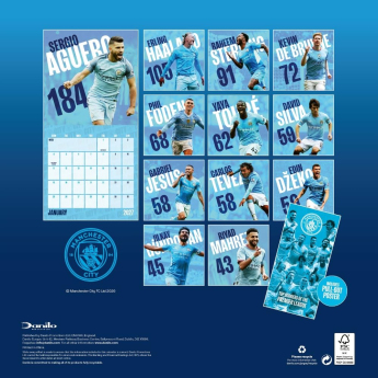 Manchester City dárkový box Calendar & Diary Musical 2027