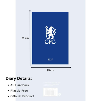 FC Chelsea zápisník A5 2027